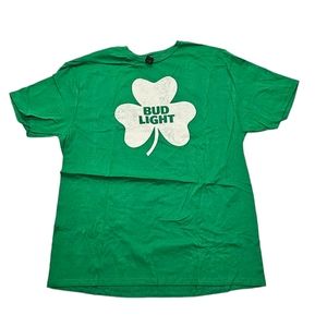 Bud Light 4 Leaf Clover Green